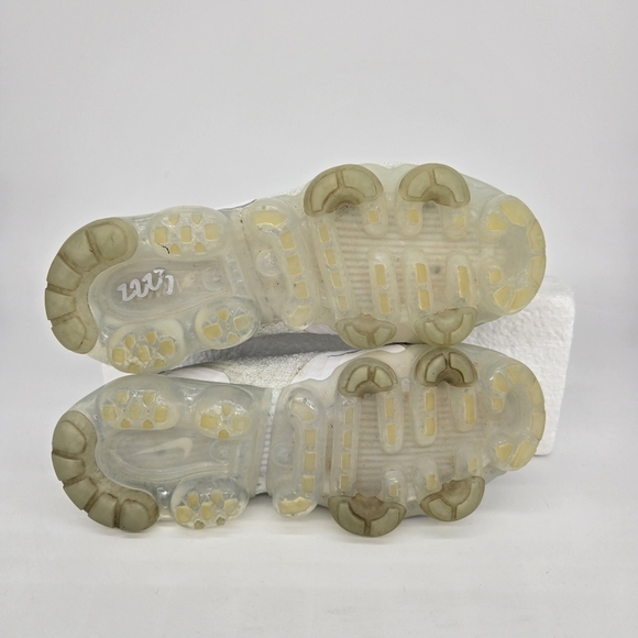 Nike Air Vapormax Flyknit 2 'Pure Platinum' White Women's Shoes Size 5 - Picture 7 of 8